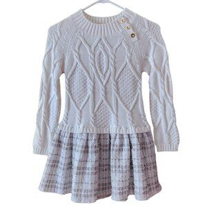 Beautiful Max Studio Girls’ Dress – Size 6X / 6–7 Years – White